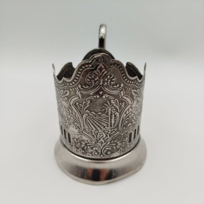 Подстаканник "Новый Крым", мНЦ (медь-никель-цинк), Кольчугинский завод цветных металлов, Российская Федерация, 2000-2020 гг., Кольчугинский завод цветных металлов