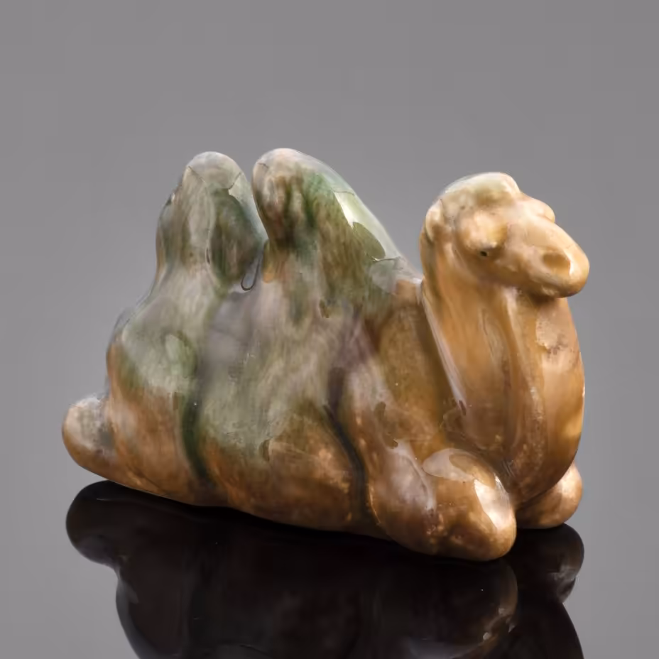 Статуэтка "Верблюд", Конаковский фаянсовый завод им. М.И. Калинина (ЗиК Конаково)