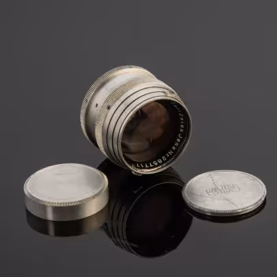 Объектив "Sonnar 1: 1,5 f=5cm T", металл, стекло, Carl Zeiss, Германия, 1942-1945 гг., Carl Zeiss