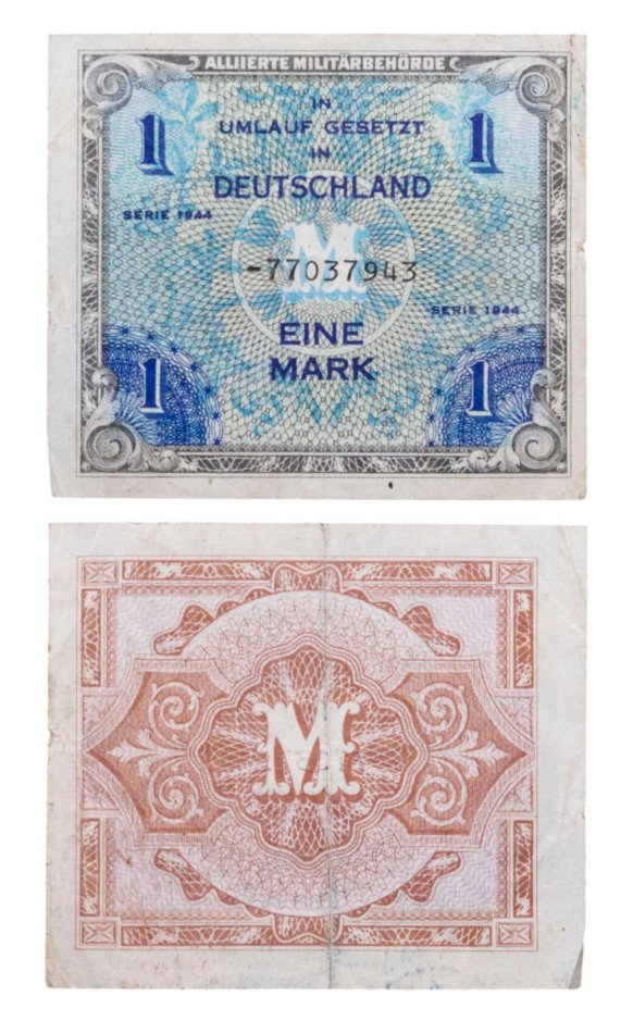 Германия 1 марка 1944