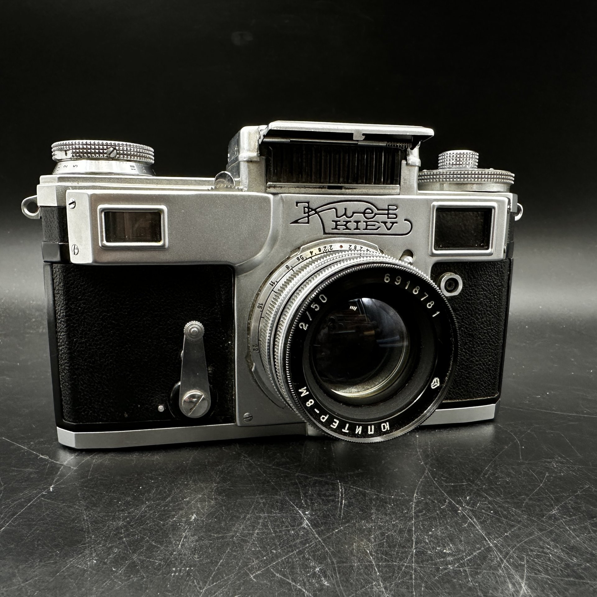 Фотоаппарат "Киев-4" с объективом "Юпитер-8М", Киевский завод «Арсенал»