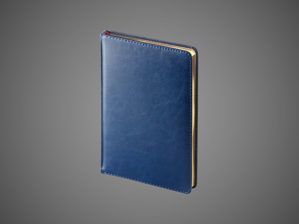 Подарочный набор:Parker Jotter K160, цвет: Blue/GT, стержень: M, цвет чернил: blue и Ежедневник синий недатированный, Металлы: латунь, металл, пластик