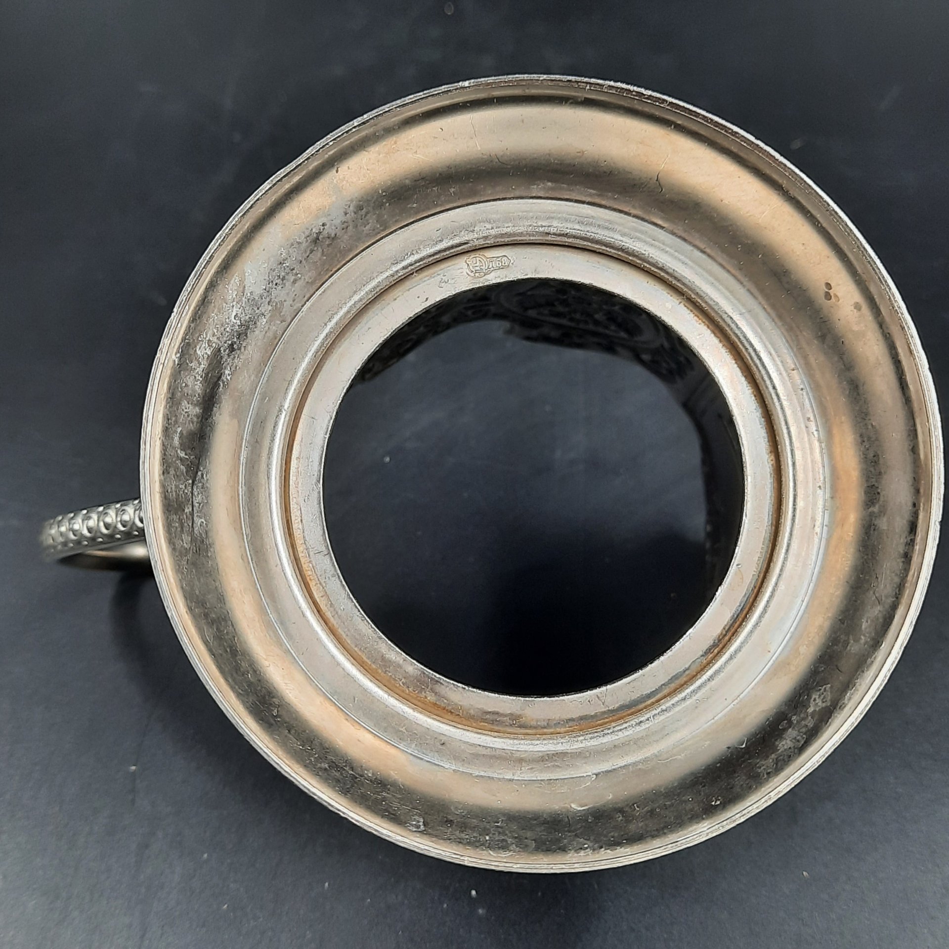 Подстаканник "РЖД", металл, Кольчугинский завод цветных металлов, Российская Федерация, 2010-2020 гг.