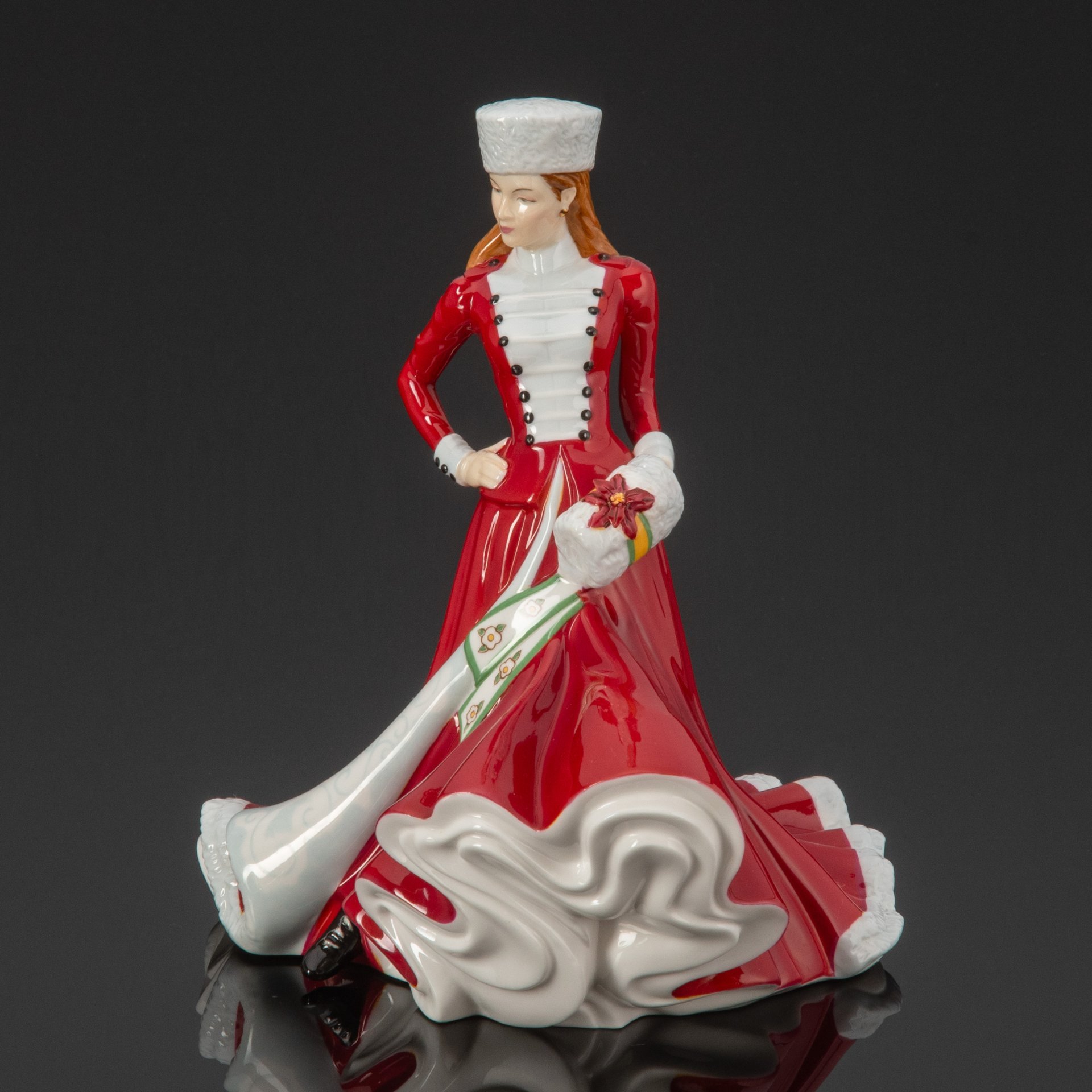 Статуэтка "Christmas Day" из серии "Pretty ladies", Royal Doulton
