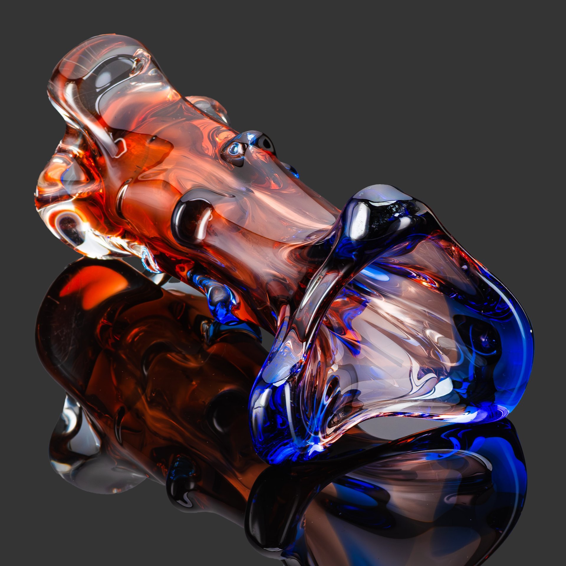 Ваза в розово-синей гамме, коллекция "Niagara" ("Ниагара"), автор Karel Zemek, номер модели - 53795/25