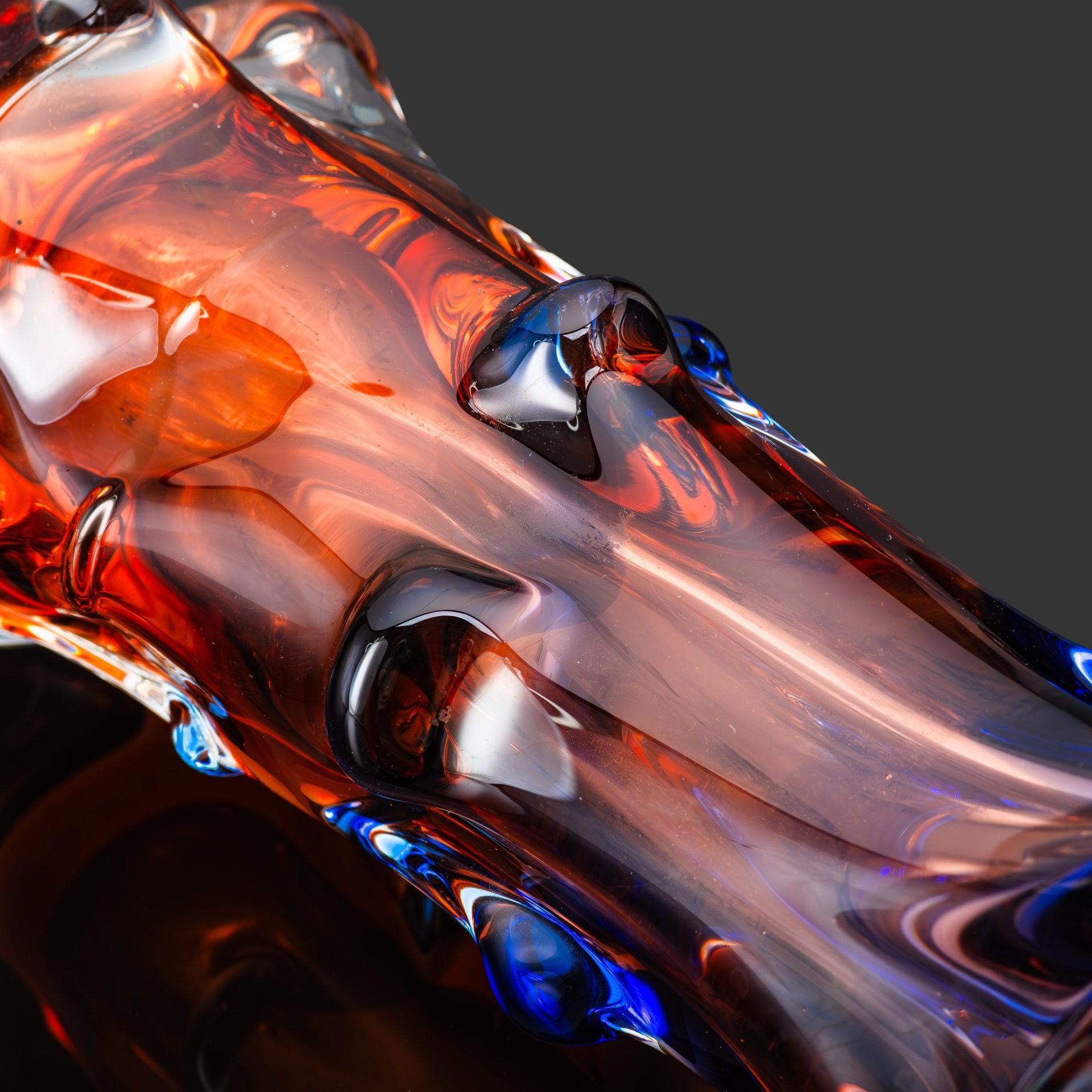 Ваза в розово-синей гамме, коллекция "Niagara" ("Ниагара"), автор Karel Zemek, номер модели - 53795/25