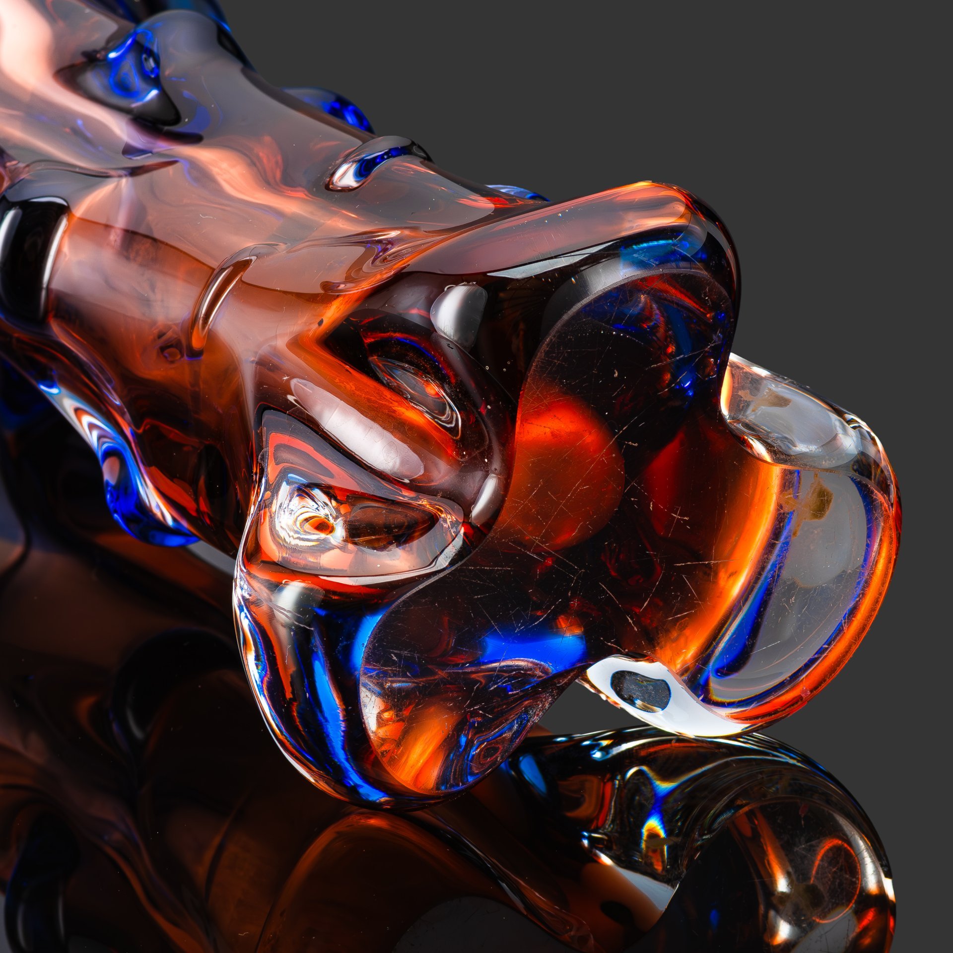 Ваза в розово-синей гамме, коллекция "Niagara" ("Ниагара"), автор Karel Zemek, номер модели - 53795/25