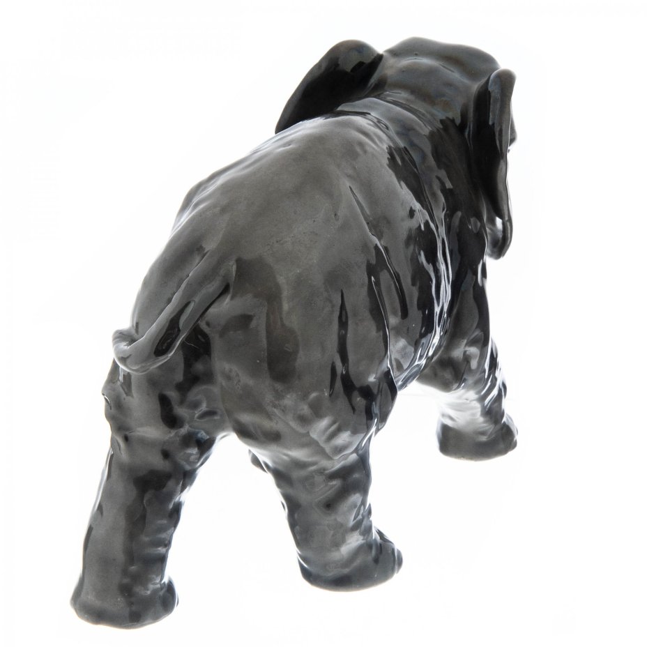 Статуэтка "Слон", фарфор, роспись, Азия, 1990-2010 гг.