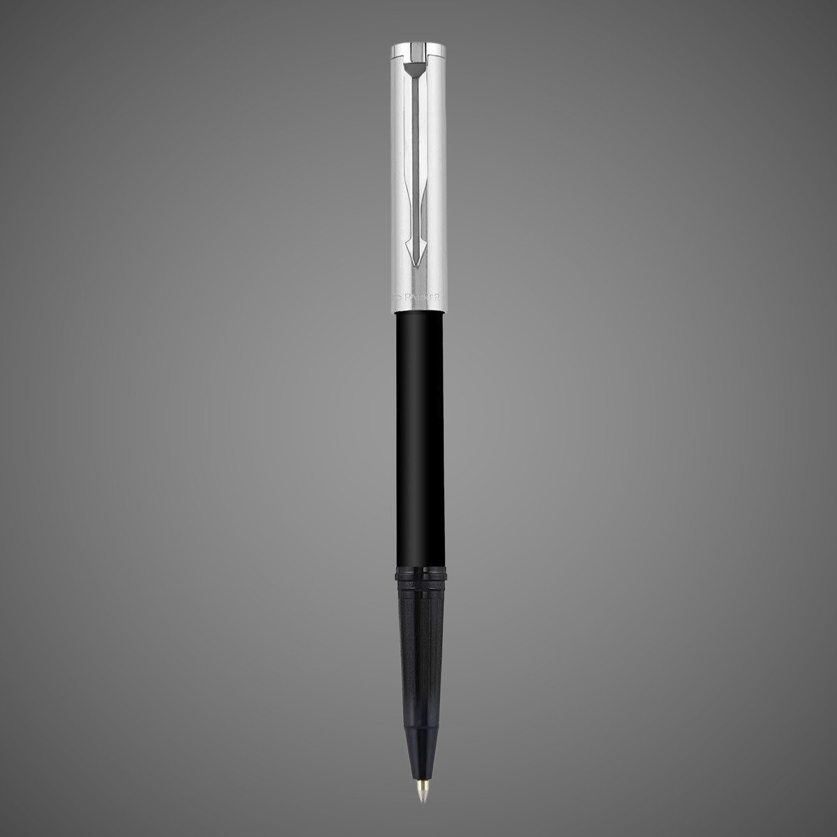 Ручка шариковая Parker "Beta Premium Silver", в подарочной упаковке, Металлы: нержавеющая сталь, пластик
