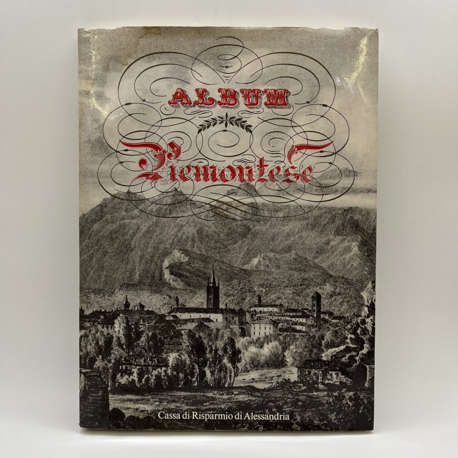 Альбом "Piemontese", Cassa di Risparmio di Alessandria, суперобложка, бумага, печать, Италия, 1981 г.
