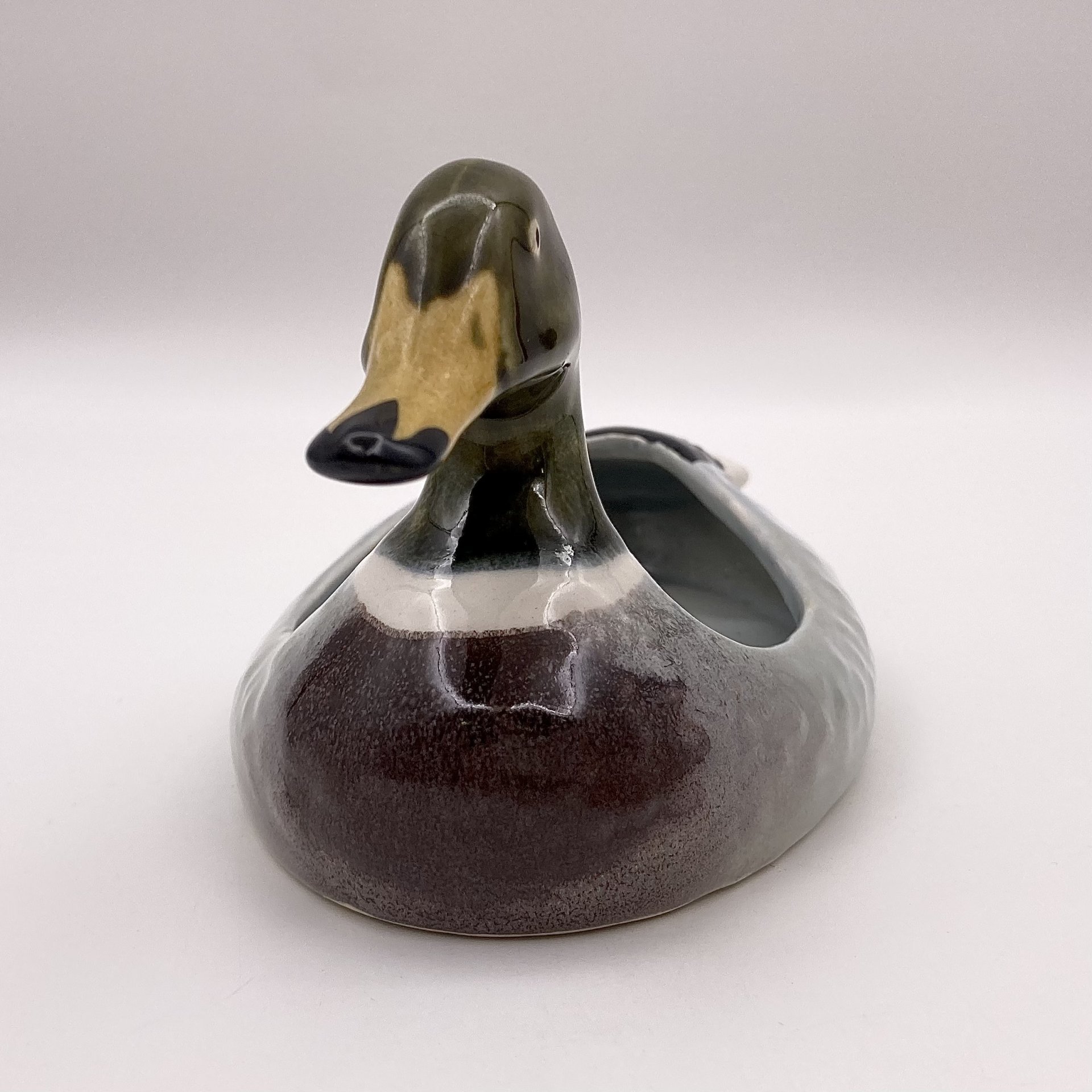 Лоток для мелочей "Утка", фаянс, роспись, Европа, 1980-2000 гг.