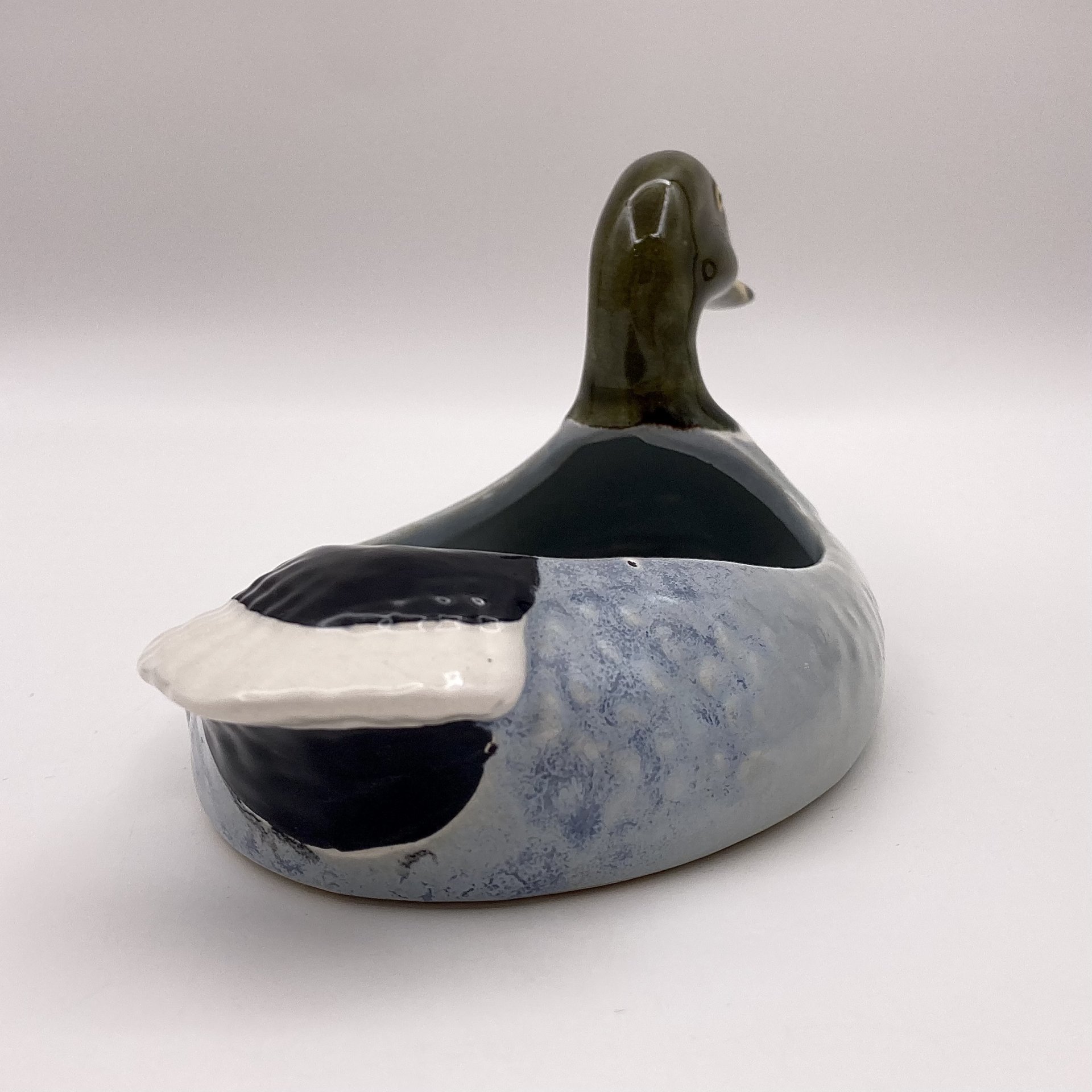 Лоток для мелочей "Утка", фаянс, роспись, Европа, 1980-2000 гг.