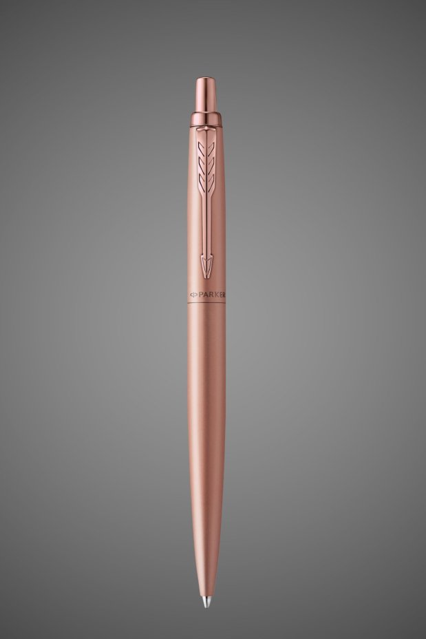 Подарочный набор: Jotter XL SE20 Monochrome в подарочной упаковке, цвет: Pink Gold, стержень Mblue и Ежедневник золотистый недатированный, Металлы: металл, нержавеющая сталь