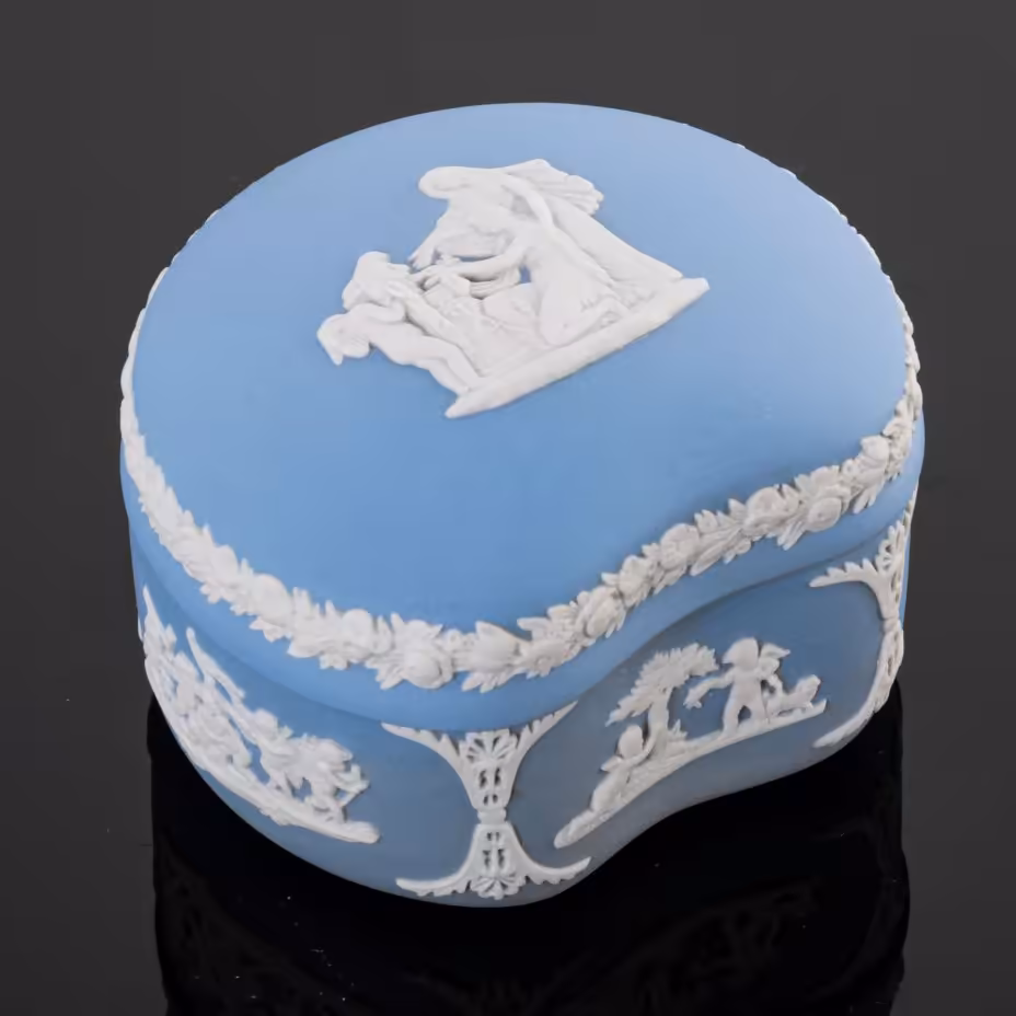 Шкатулка с изображением античного мифологического сюжета, Wedgwood