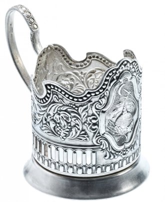 Подстаканник "Советский космос" Кольчугино 1957-1962 гг