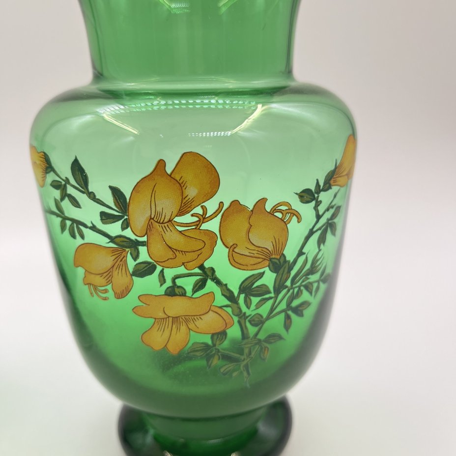 Набор из 2 ваз с цветочным декором