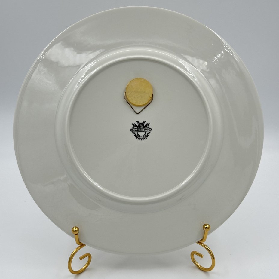 Тарелка настенная, юбилейная "Hundert Jahre Villeroy&Boch - Fabrik Merzig 1879-1979" (Столетие фабрики Виллерой и Бох в Мерциге), Villeroy & Boch