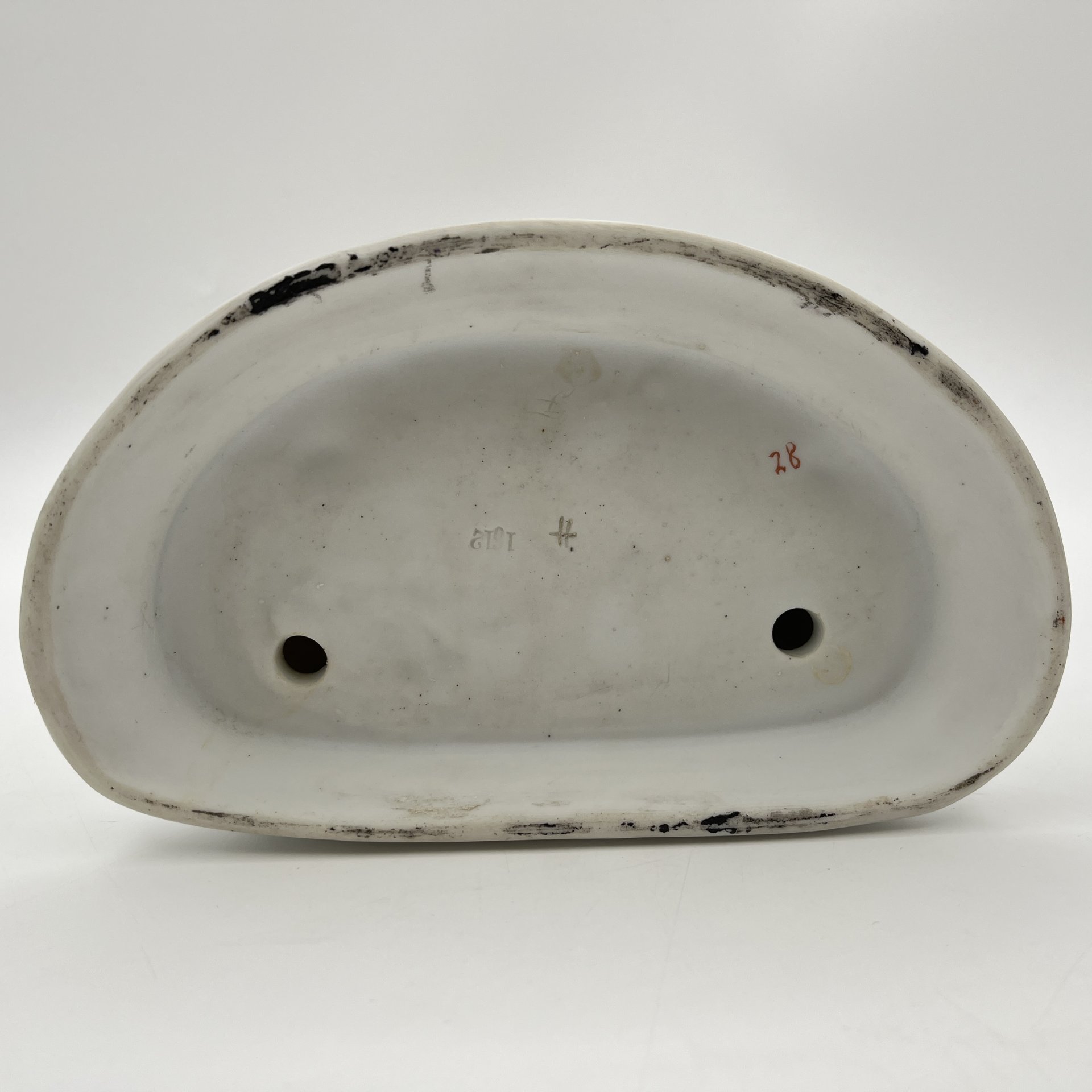 Статуэтка "Святое семейство", фарфор, роспись, золочение, Европа, 1970-1980 гг.