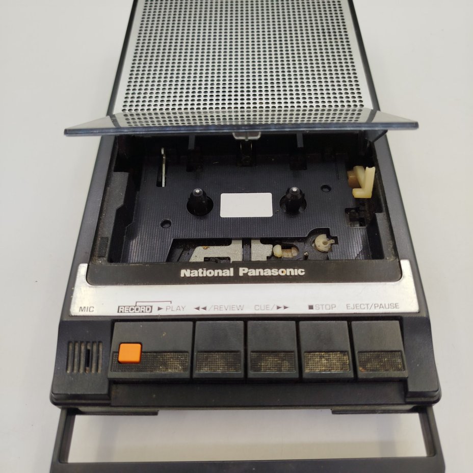Магнитофон National Panasonic Slim Line RQ-2734, пластик, металл, Япония, 1980-1990 гг.