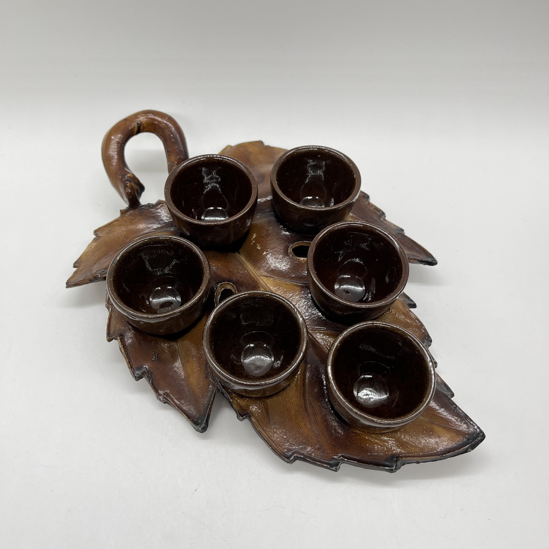 Набор для подачи крепких напитков "Кленовый лист"