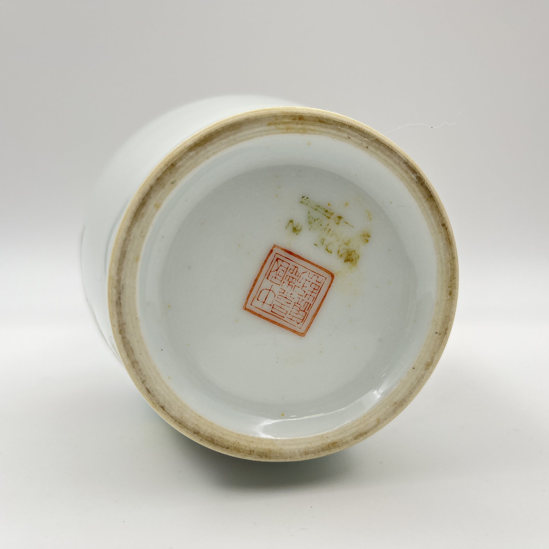 Ваза миниатюрная "Павлин и пионы"