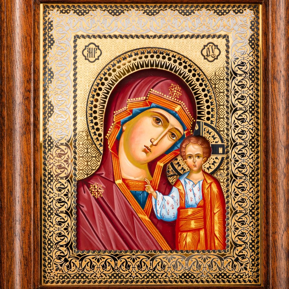 Икона "Казанской Божией Матери