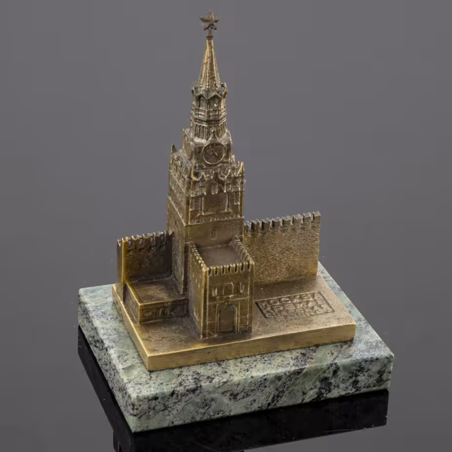 Миниатюра "Спасская башня" (Московский Кремль), скульптор Максимов В.