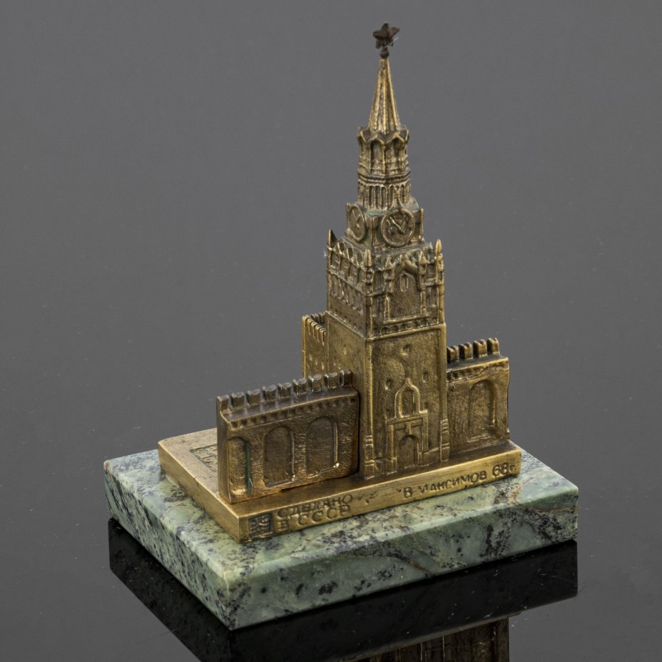 Миниатюра "Спасская башня" (Московский Кремль), скульптор Максимов В.