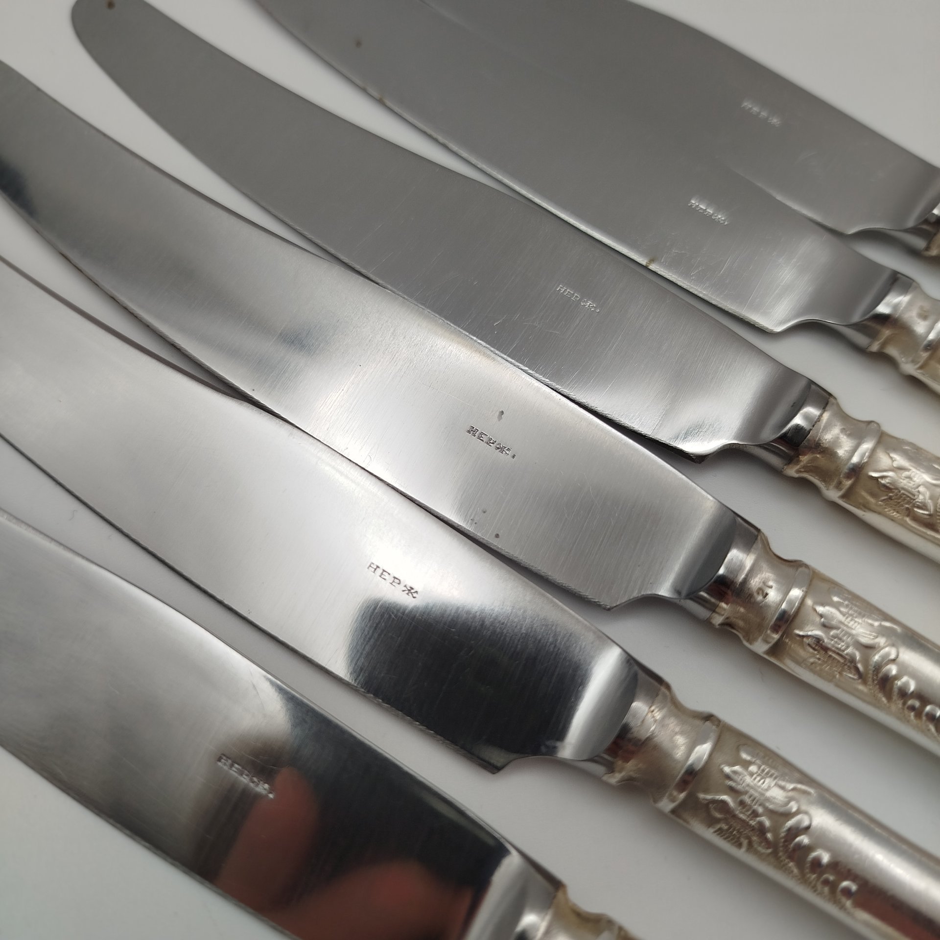 Набор из 6-ти ножей с растительным декором