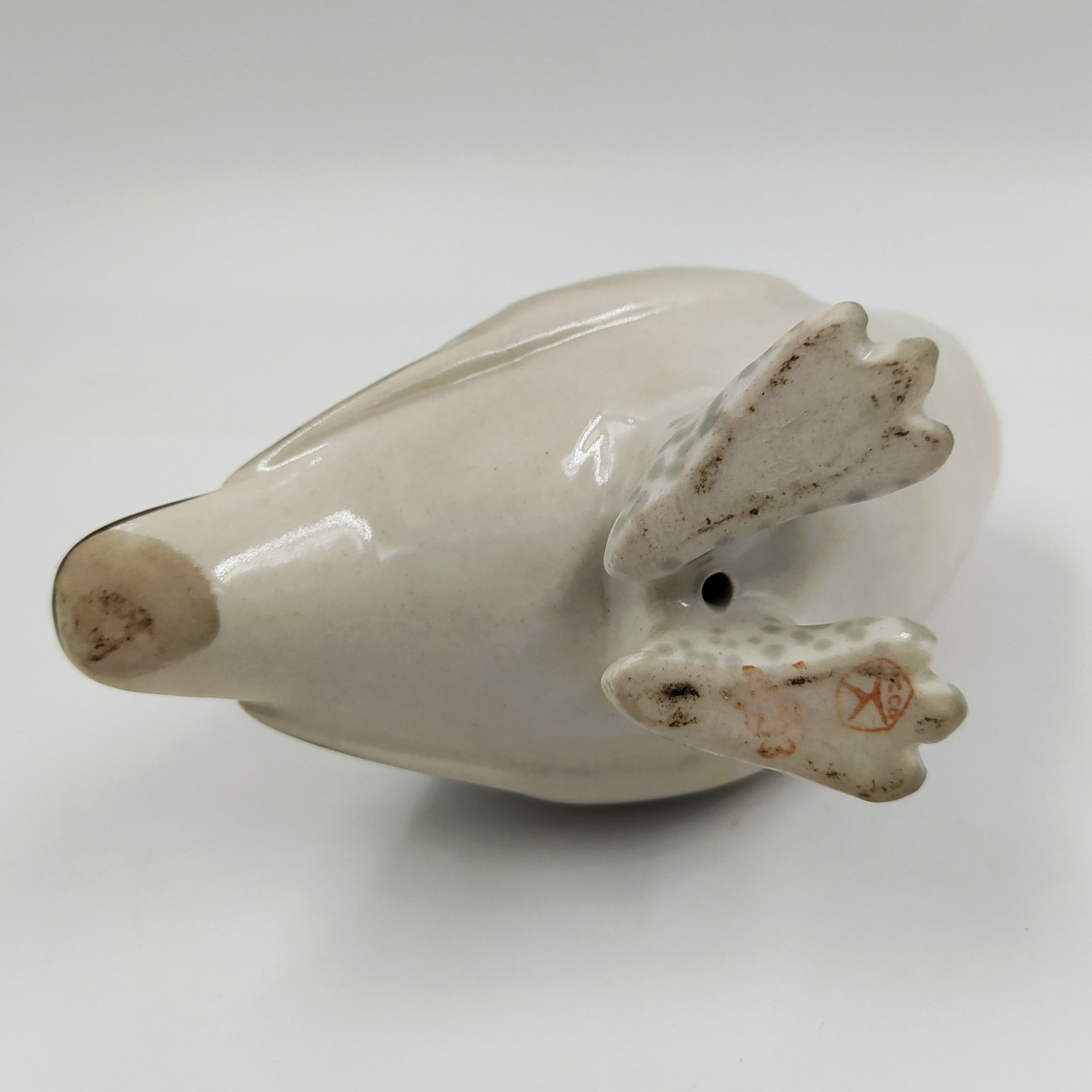 Статуэтка "Куропатка", скульптор П.П. Веселов, фарфор, роспись, Ленинградский фарфоровый завод (ЛФЗ), СССР, 1970-1992 гг.