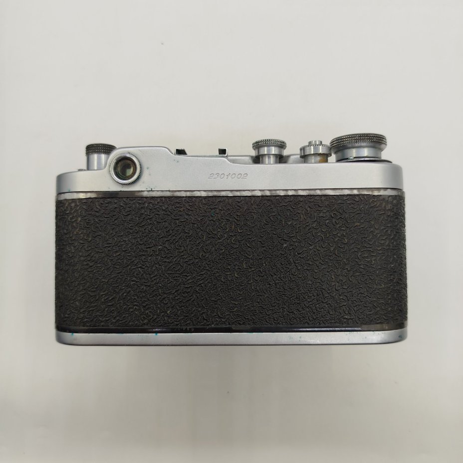 Фотоаппарат пленочный "ФЭД-2" с объективом "Индустар-26м" в оригинальном кофре, металл, стекло, кожа, Харьковский машиностроительный завод им. Дзержинского (ФЭД), СССР, 1955-1970 гг.