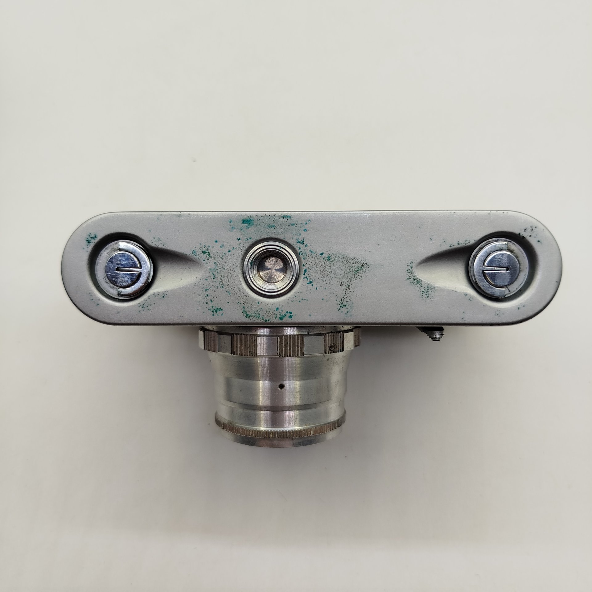 Фотоаппарат пленочный "ФЭД-2" с объективом "Индустар-26м" в оригинальном кофре, металл, стекло, кожа, Харьковский машиностроительный завод им. Дзержинского (ФЭД), СССР, 1955-1970 гг.