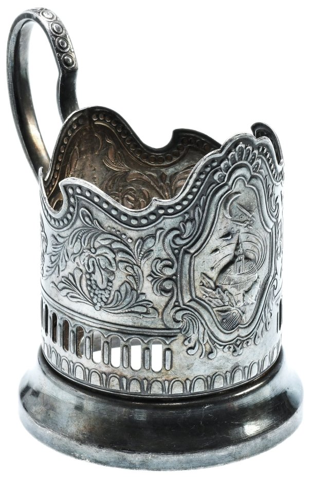 Подстаканник "Советский космос" Кольчугино 1974-1976гг