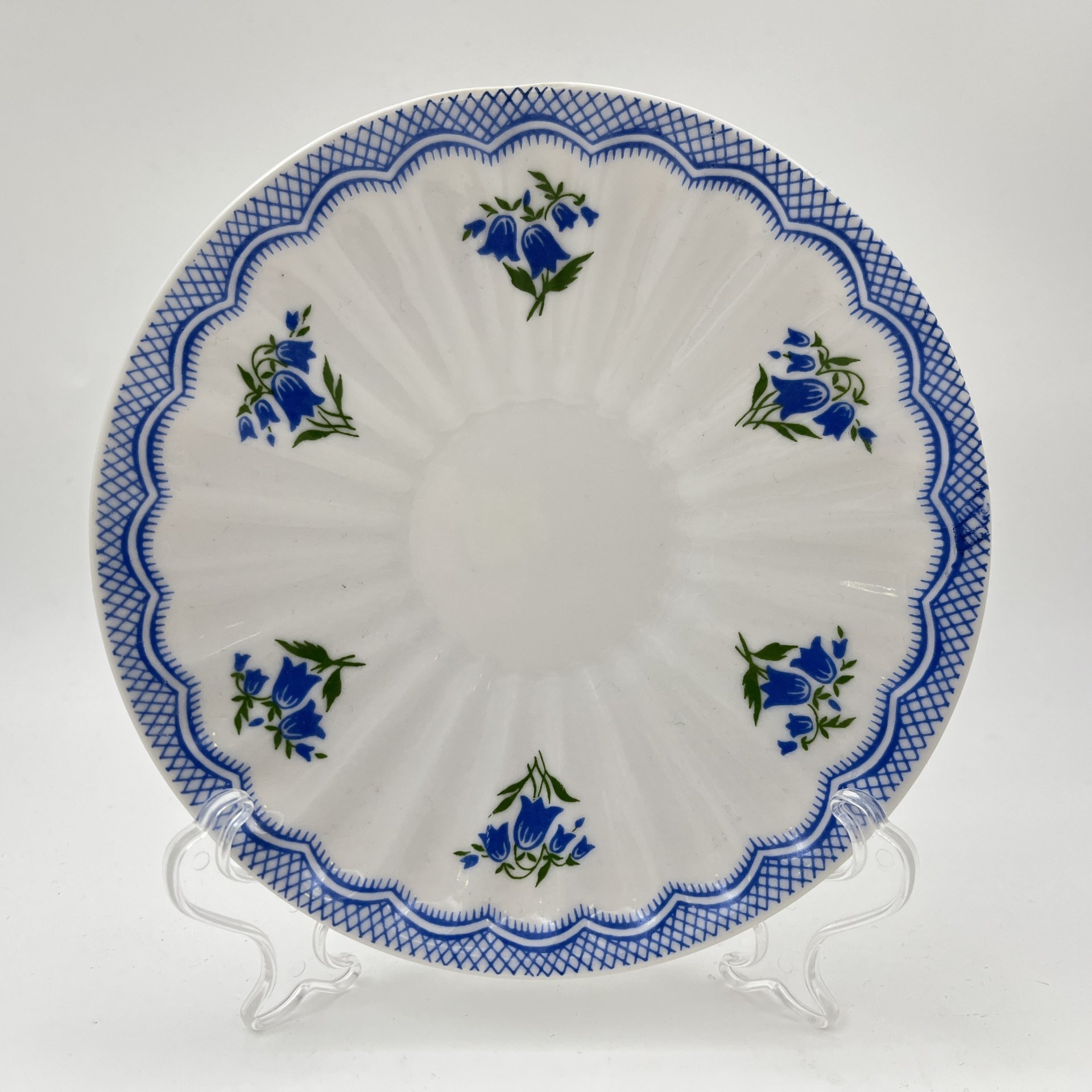 Пара чайная "Колокольчики", форма "Лучистая"