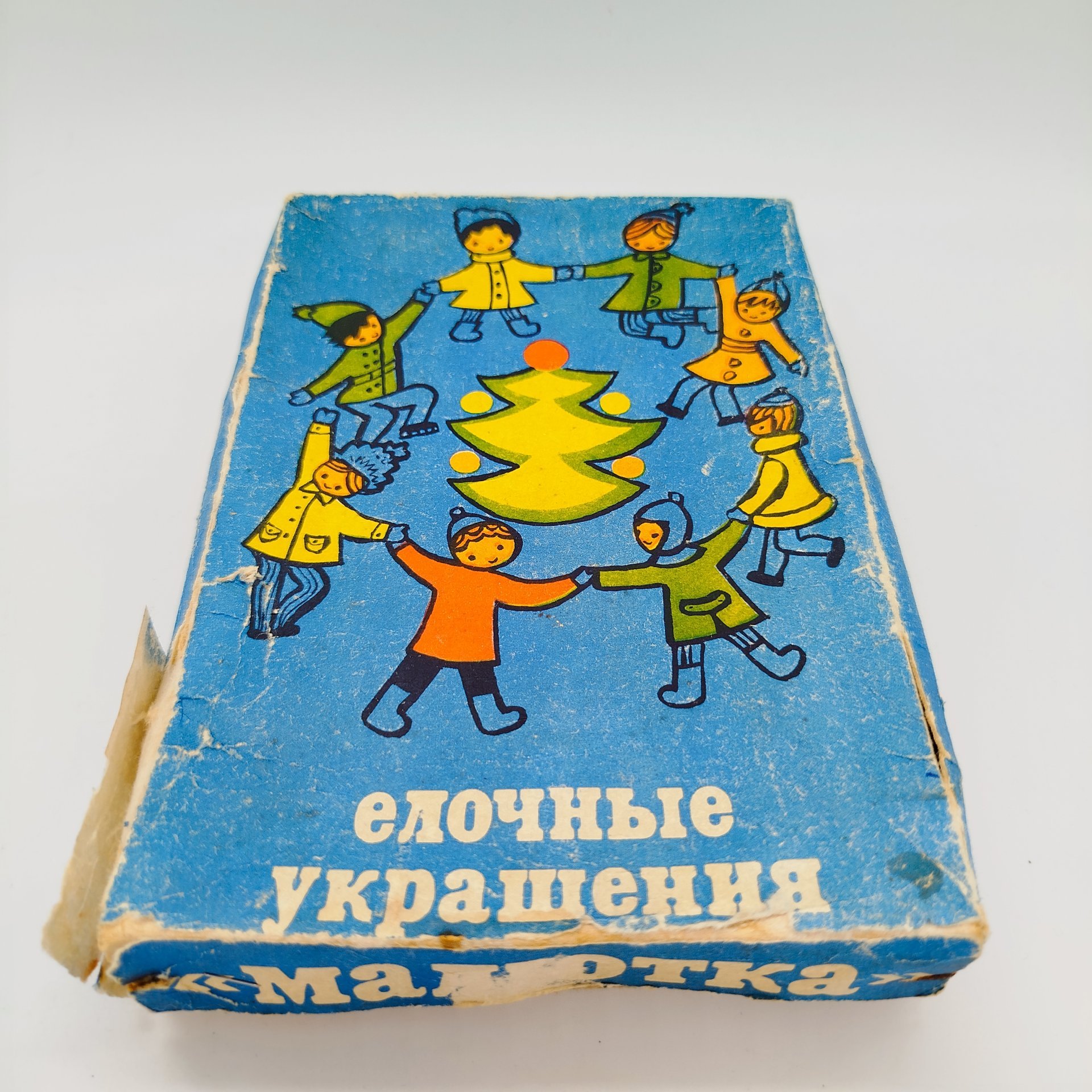 Набор миниатюрных елочных игрушек "Малютка" (36 игрушек) в коробке