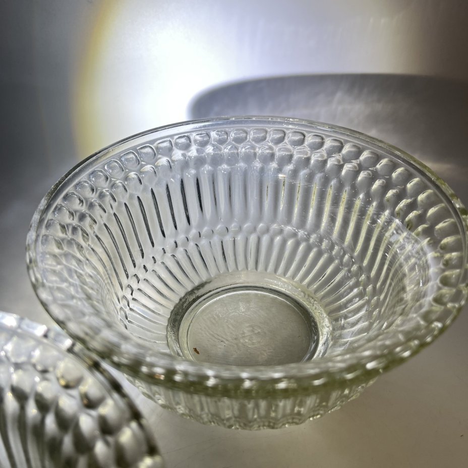 Набор из 2 вазочек с геометрическим декором