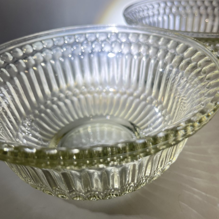 Набор из 2 вазочек с геометрическим декором