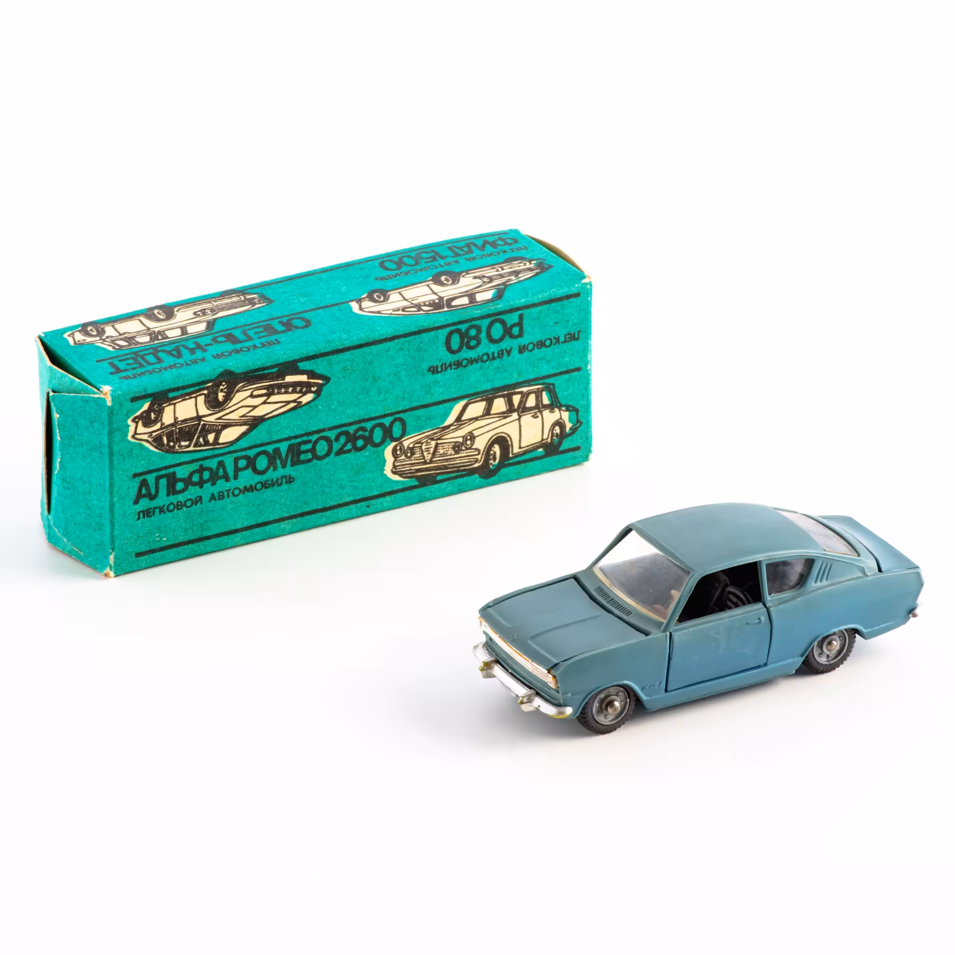 Игрушка автомобиль "Опель Кадет",  в родной коробке (масштаб - 1:43), Московский завод игрушек «Кругозор»