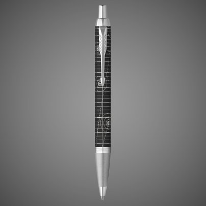 Ручка шариковая Parker "IM Legacy of Flight CT" синяя, 1,0мм, подарочная упаковка, Лаки и смолы: лак, нержавеющая сталь