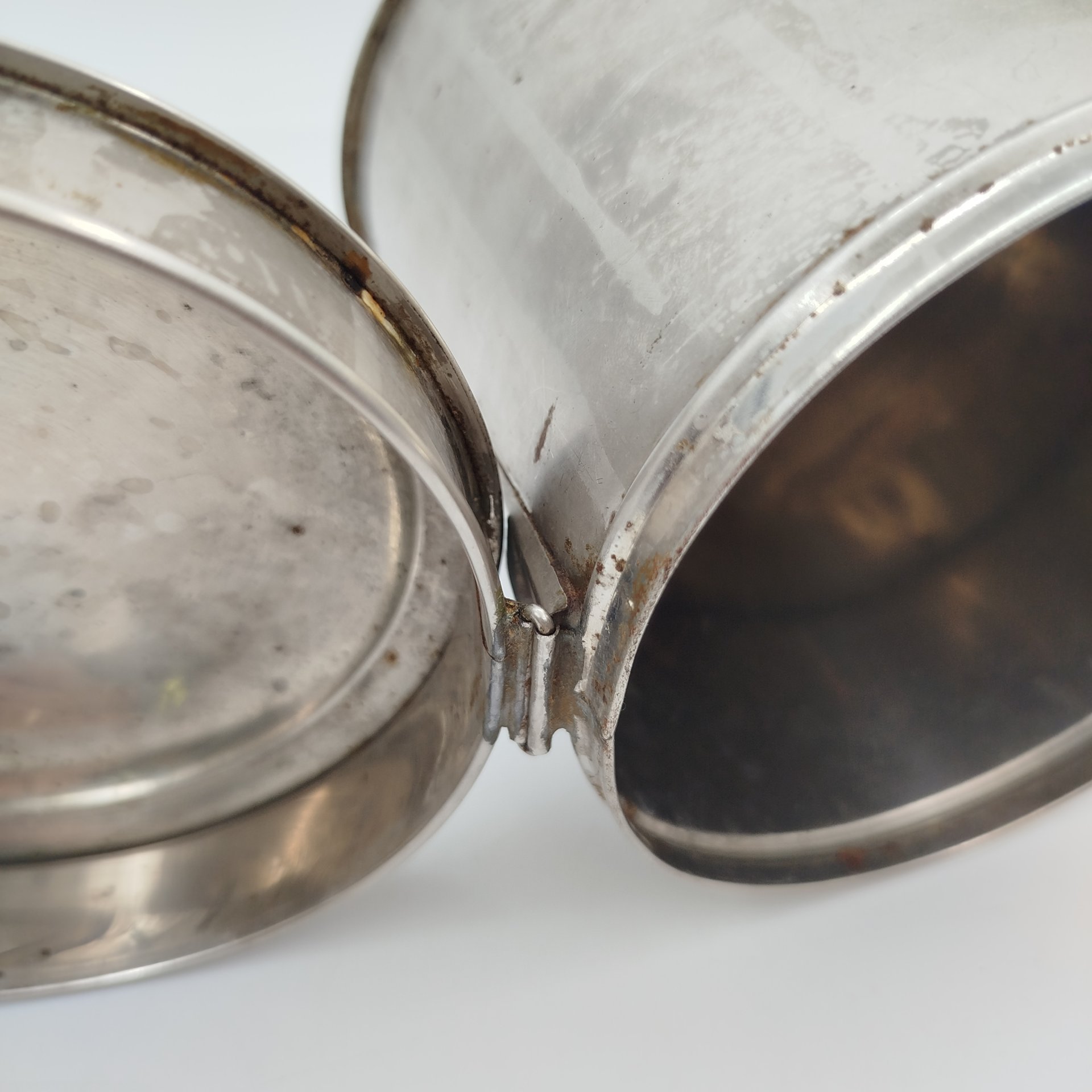 Ёмкость для хранения кофе, Nikel Plattirt, металл, СССР, 1890-1920 гг.