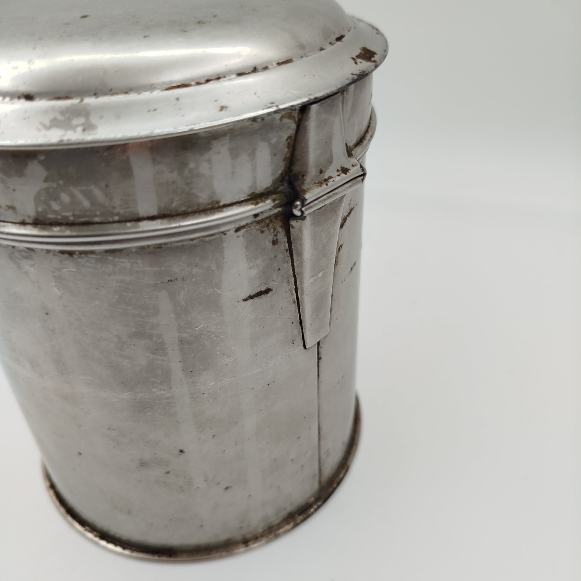 Ёмкость для хранения кофе, Nikel Plattirt, металл, СССР, 1890-1920 гг.