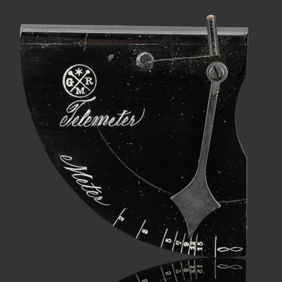 [Редкость] Телеметр в оригинальной коробке, фирма Якоба Рихарда, Центральный склад фотографических принадлежностей, Москва.