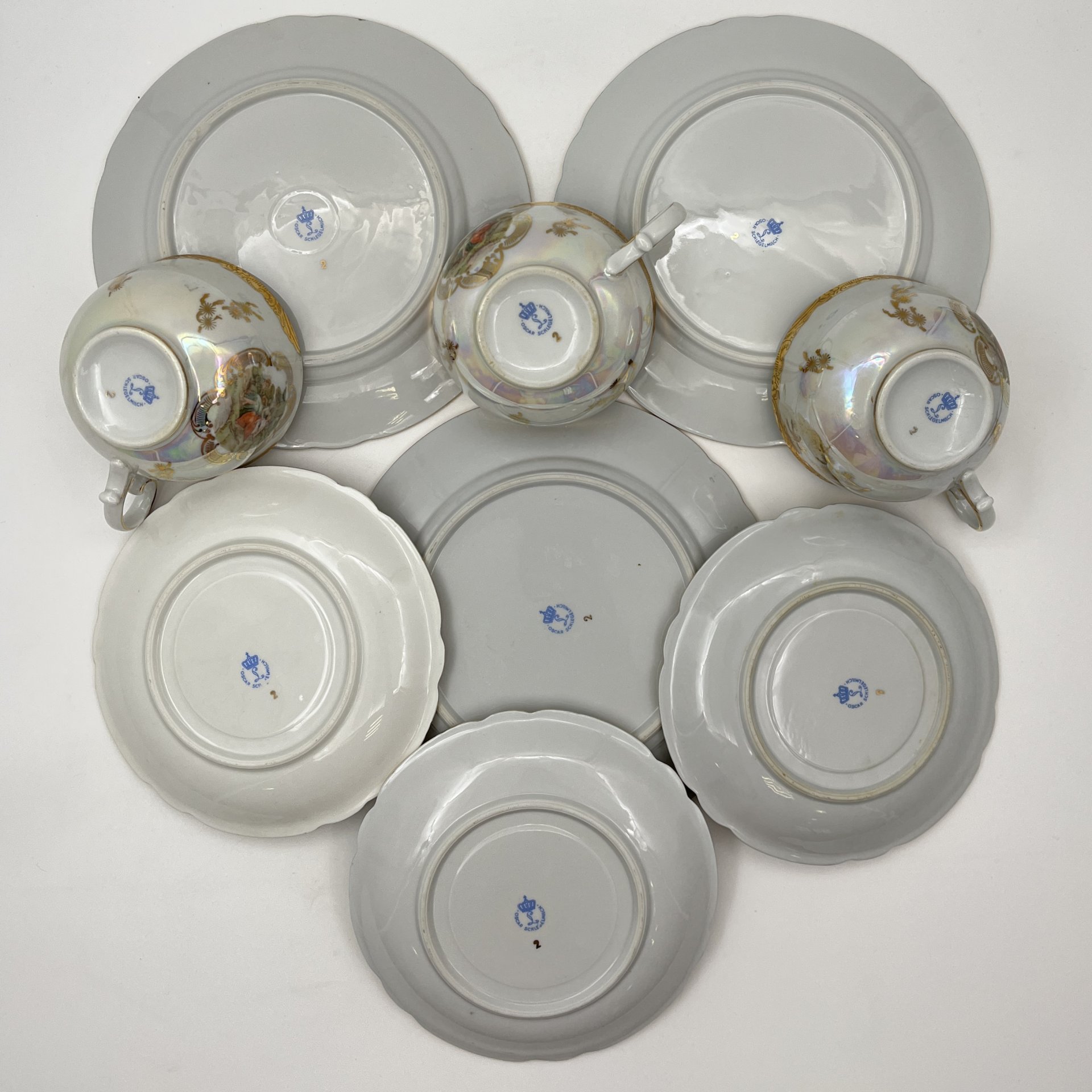 Сервиз чайный "Мадонна" на 3 персоны