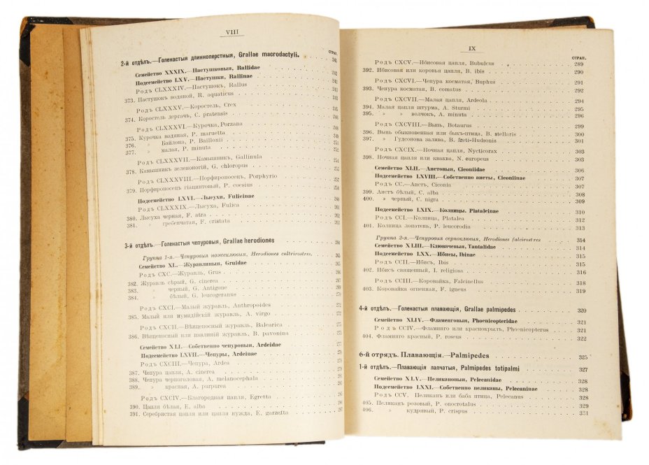 "Европейская орнитология или систематическое описание птиц" с атласом,  2 т., бумага, Российская Империя, Швеция, 1914-1915 гг.