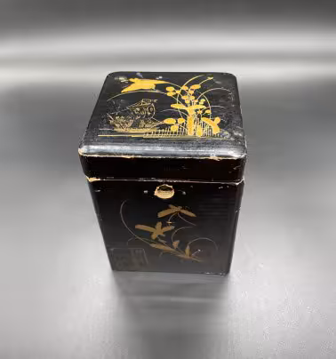 Коробочка (ёмкость для хранения чая / чайница), "Товарищество чайной торговли В.Высоцкий и Ко", Москва