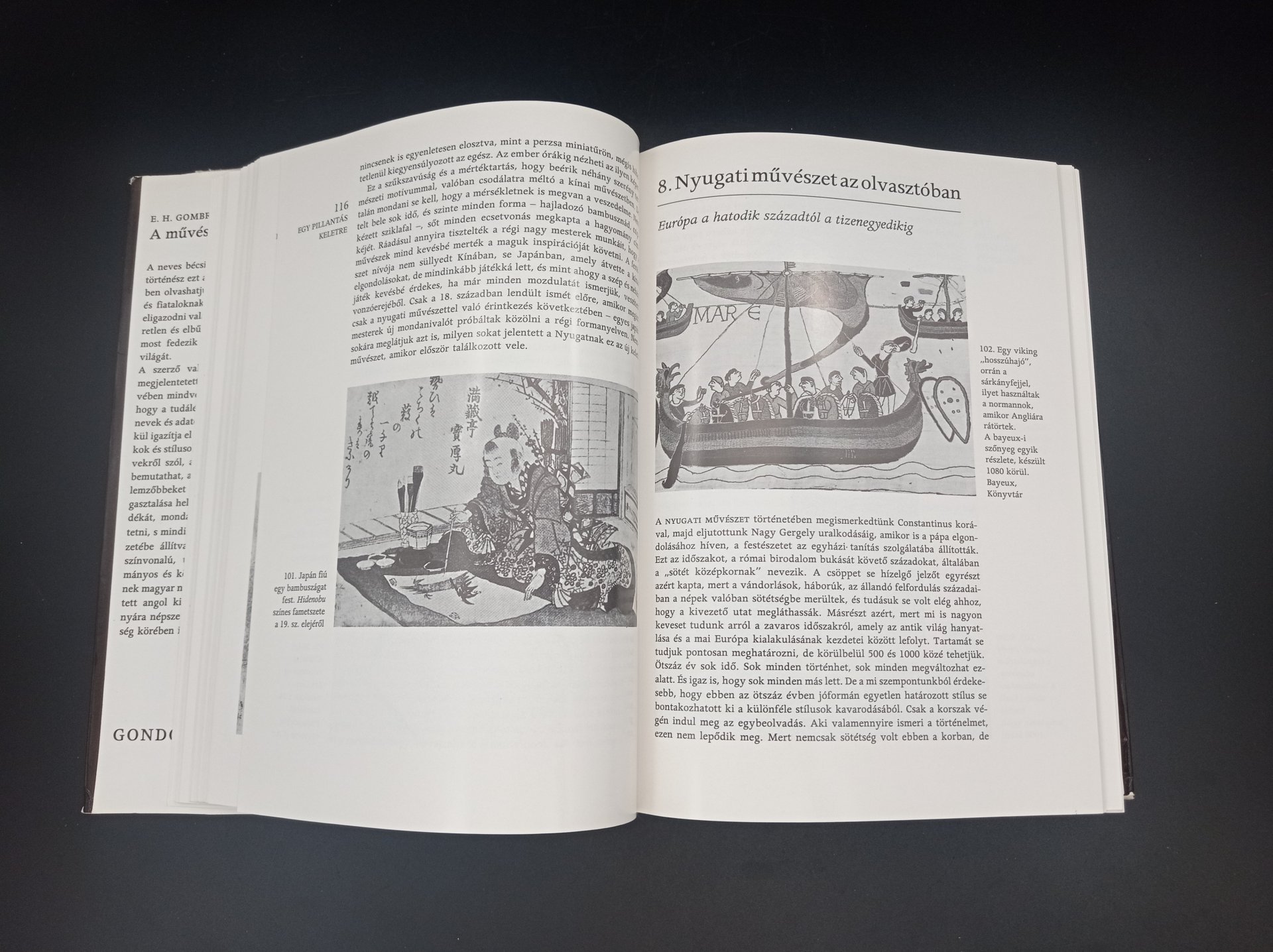 Книга "A művészet története" (История искусства), Э. Гомбрих, Gondolat Kiadó