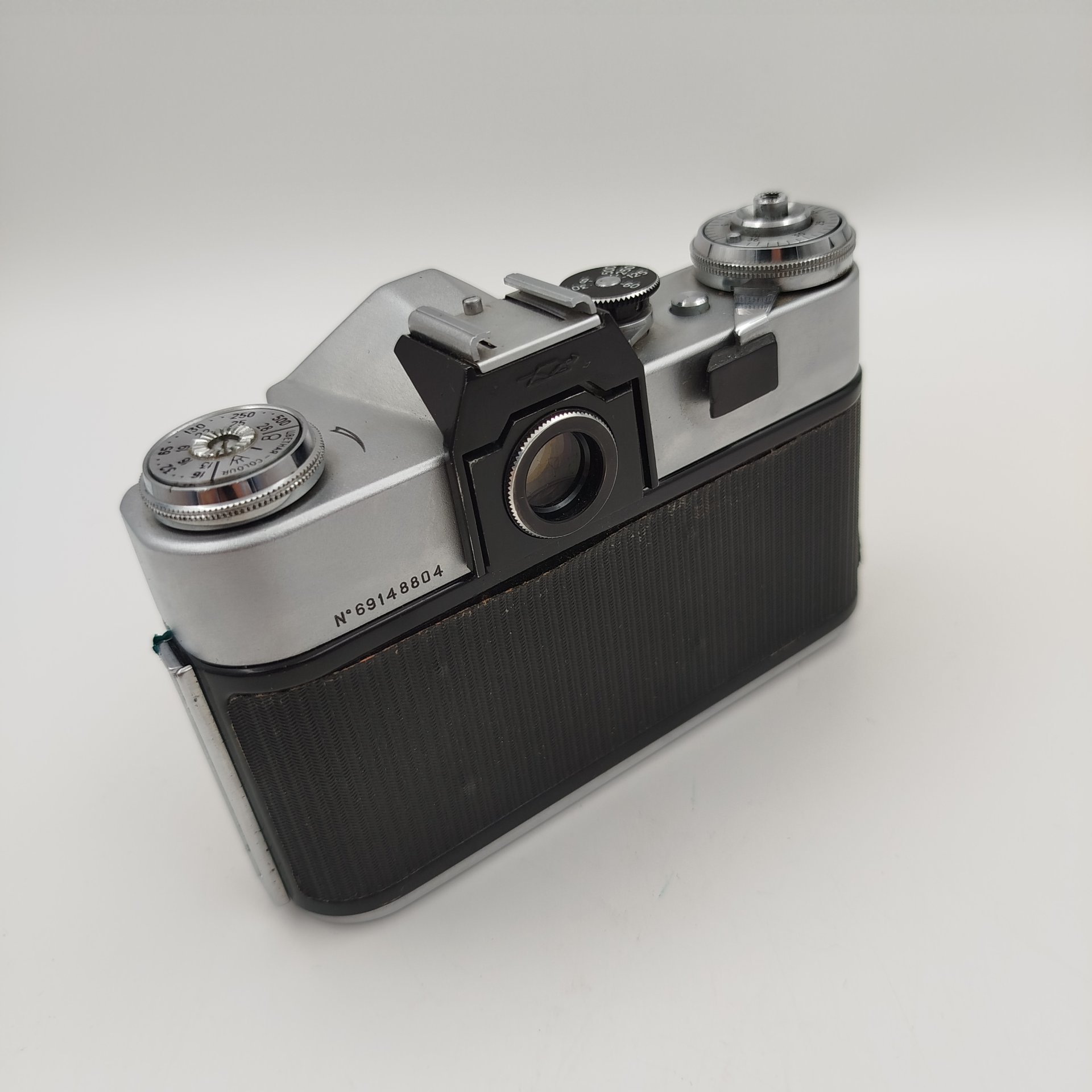 Фотоаппарат пленочный "Зенит-B" с объективом "Индустар 50-2" в оригинальном кофре, металл, стекло, пластик, кожа, Красногорский механический завод (КМЗ), СССР, 1969 г., Красногорский механический завод (КМЗ)