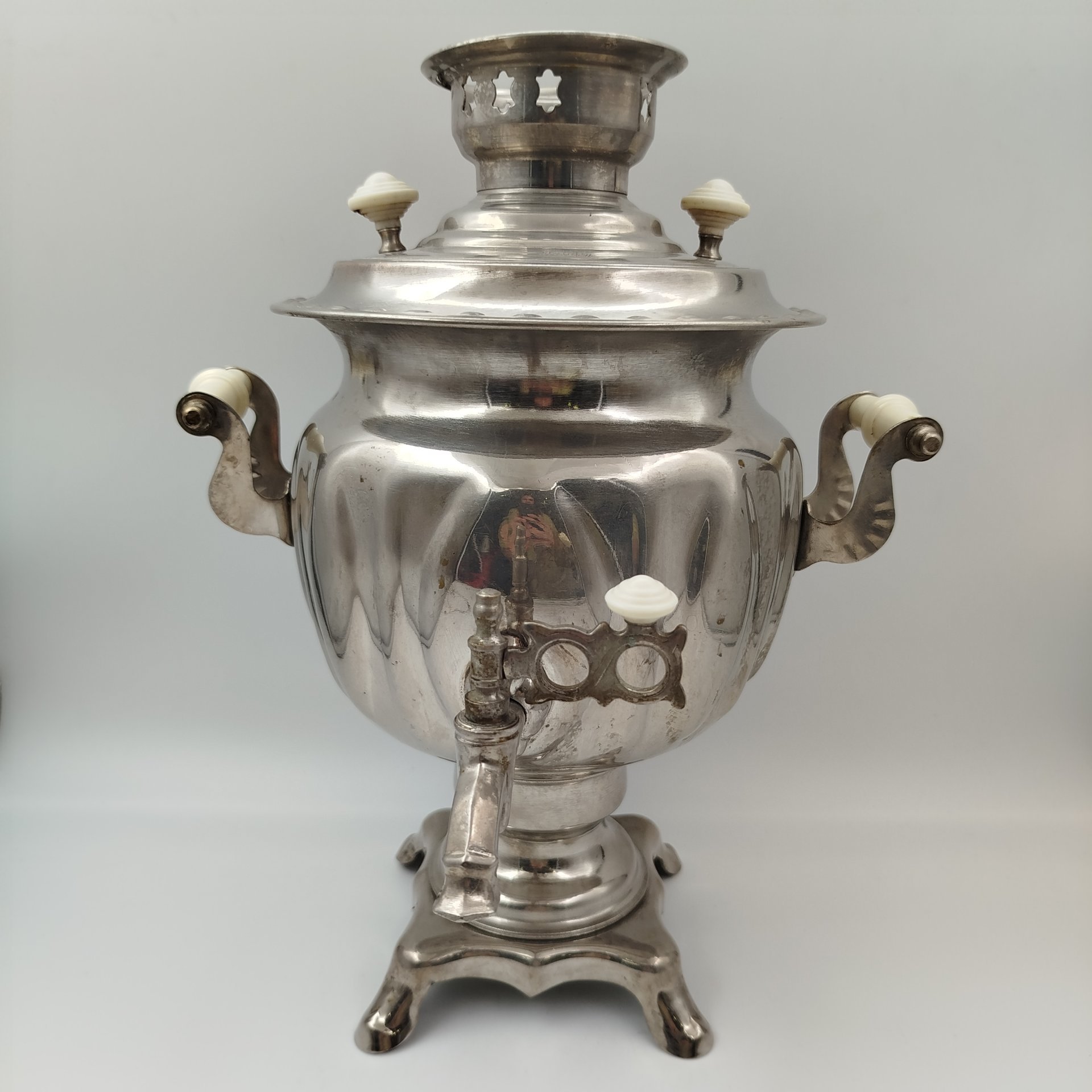 Самовар электрический, металл, пластик, Тульский машиностроительный завод «Штамп» им. Б.Л. Ванникова, СССР, 1977 г.