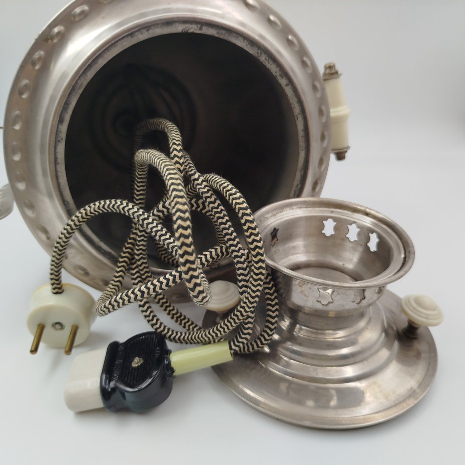 Самовар электрический, металл, пластик, Тульский машиностроительный завод «Штамп» им. Б.Л. Ванникова, СССР, 1977 г.