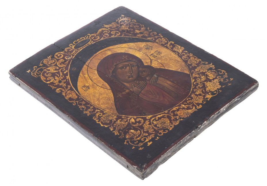 Икона "Корсунская Божия Матерь", дерево, темпера, Россия, 1970-1980 гг.